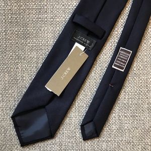 NWT J.Crew Slim Necktie Dark Navy